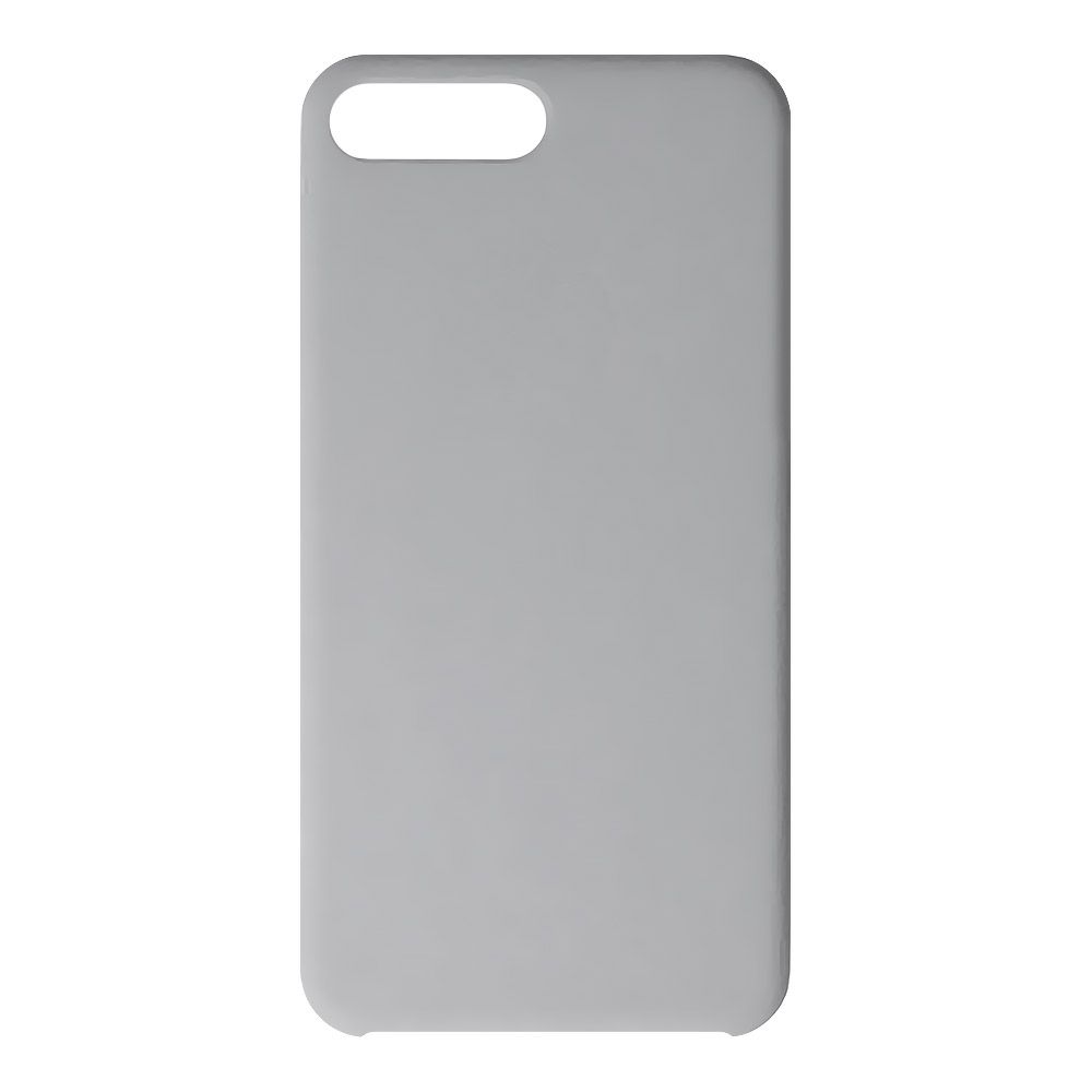 Силиконовый чехол для iPhone 8 Plus/7 Plus "Silicone Case" (серый, блистер)