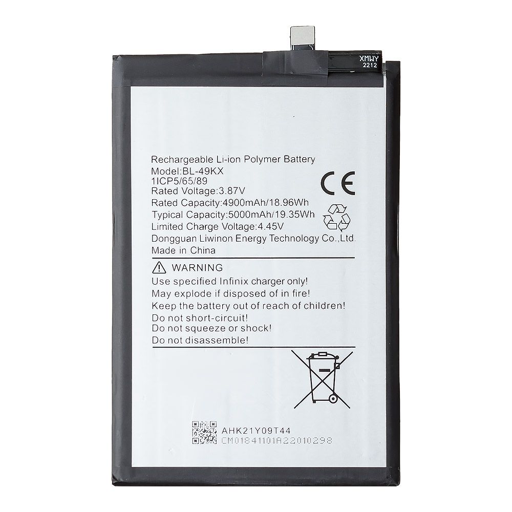 Аккумулятор (АКБ) для Infinix Note 11 (BL-49KX) EURO OEM