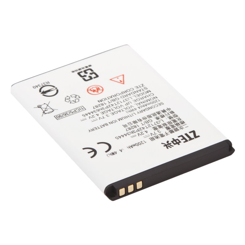 Аккумулятор (АКБ) для ZTE Li3712T42P3h34445 (V815-Kiss 2 II Max) Li1200 EURO (OEM)