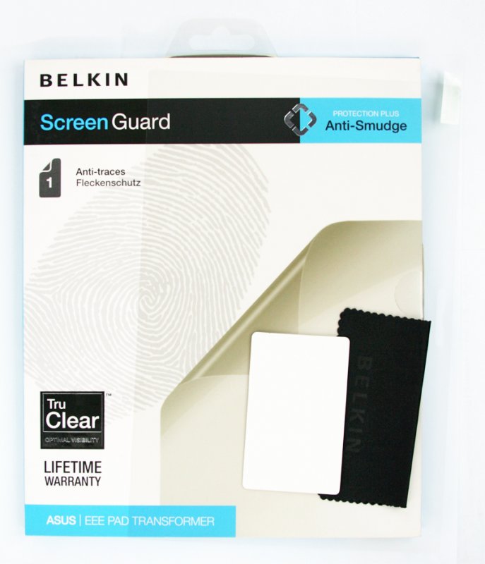 Защитная пленка Belkin для ASUS Eee Pad Transformer Anti-Smudge Overlay (F8N696CW)