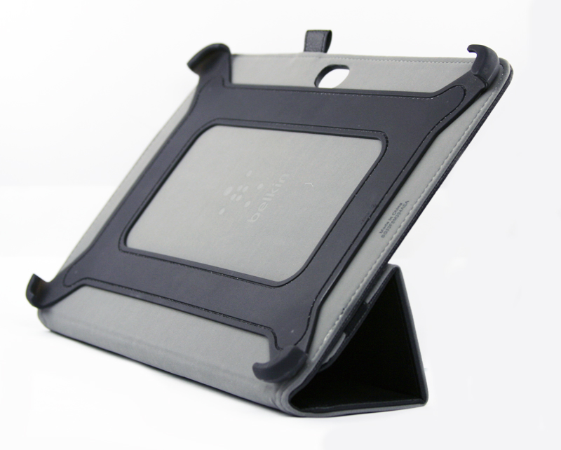 Чехол Belkin для Samsung Galaxy Tab 2 10.1 полиуретановый/черный  (F8M394CWC00 коробка)
