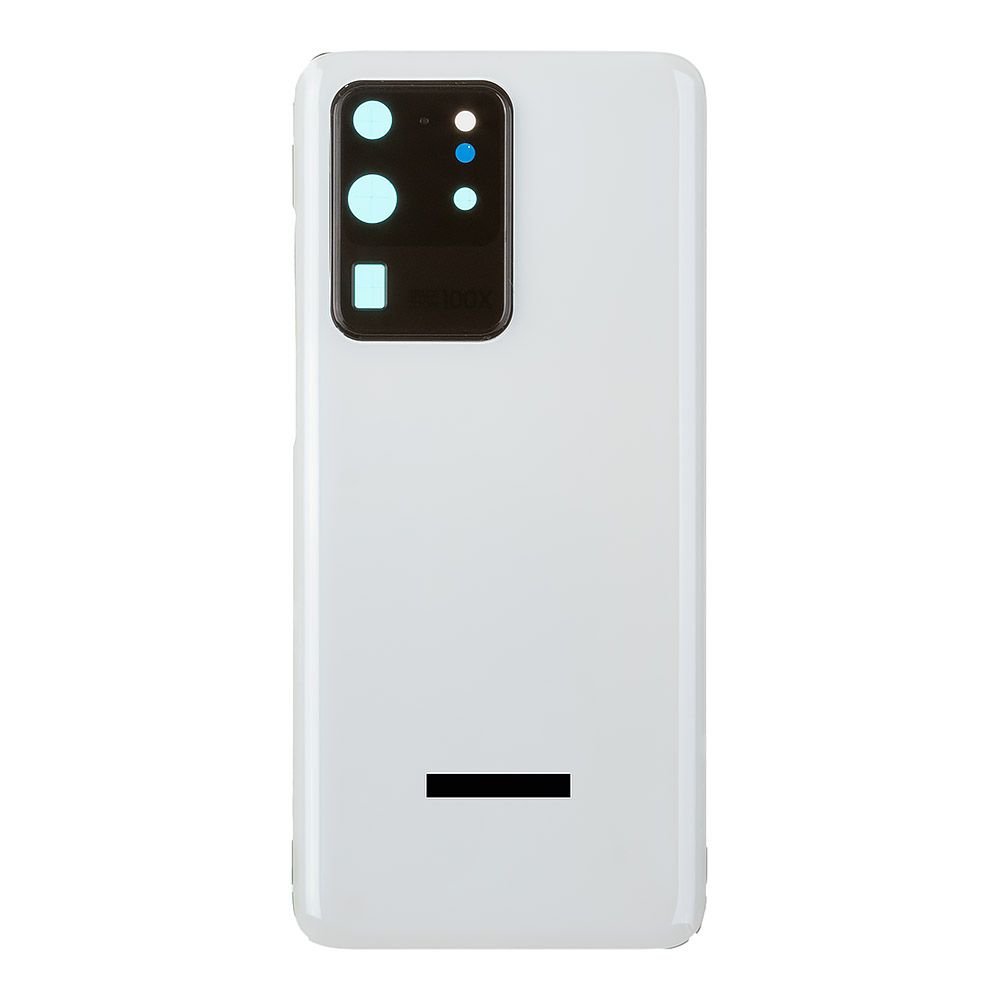 Задняя крышка для Samsung Galaxy S20 Ultra SM-G988 (белый), премиум