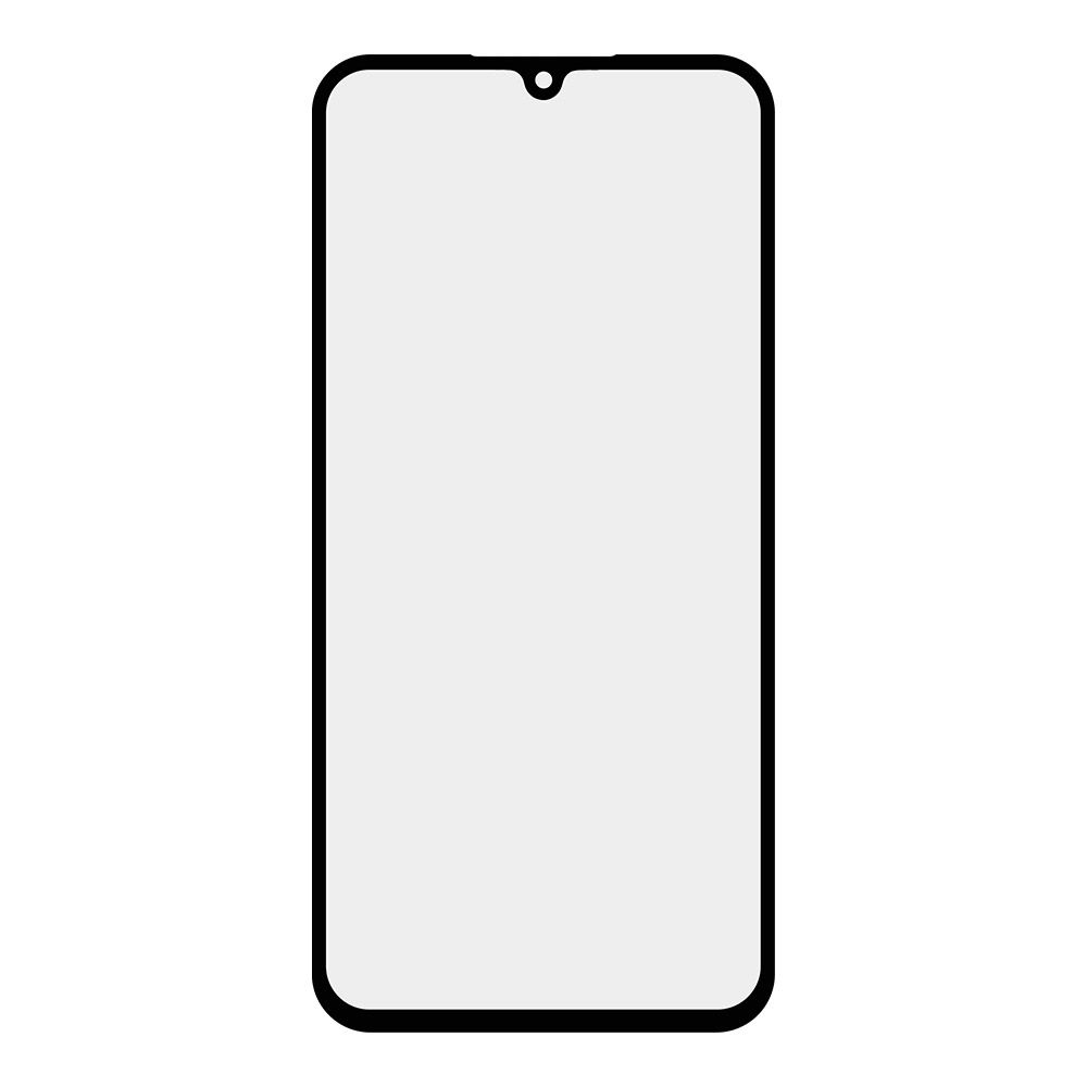 Стекло + OCA плёнка для переклейки Samsung A34 (черный)