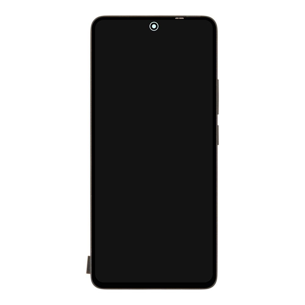 LCD дисплей для Xiaomi Redmi Note 13 4G с тачскрином в рамке OLED (черный)