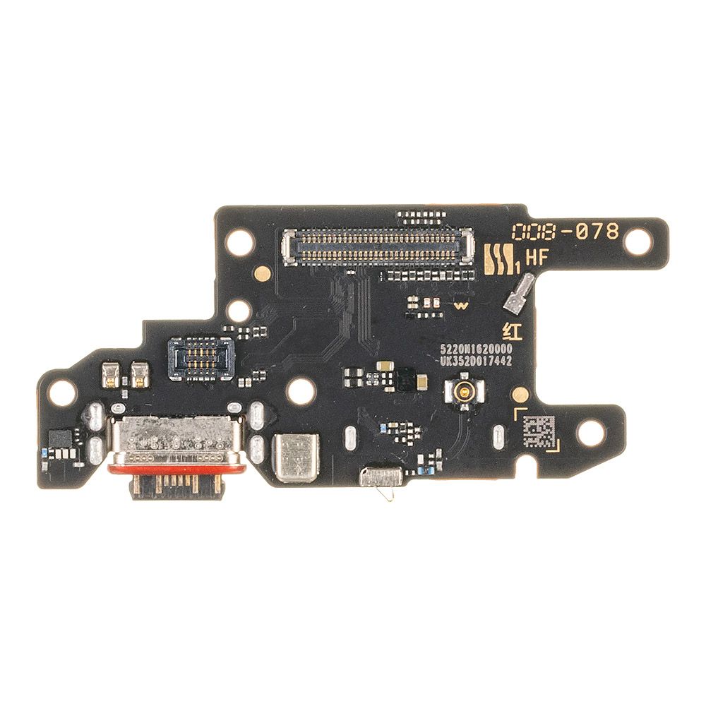Шлейф/FLC Xiaomi Poco X6 5G (23122PCD1G) на системный разъём/микрофон, ориг