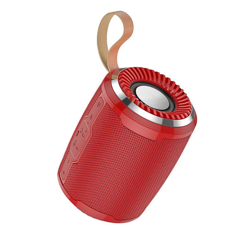 Bluetooth колонка HOCO BS39 Cool Freedom BT5.0, 3W, AUX/TWS/FM/microSD/USB, IPX5 (красный)