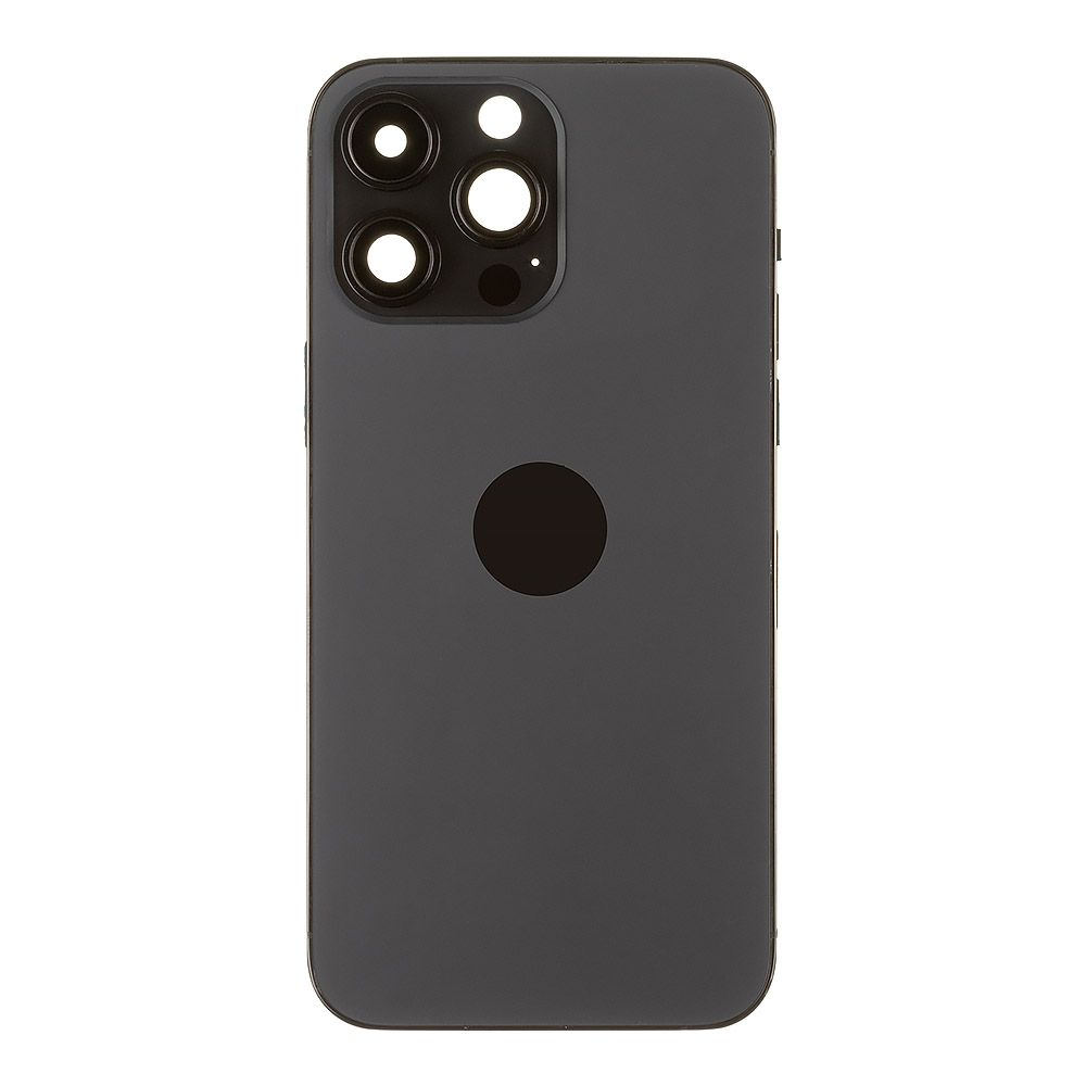 Корпус для Apple iPhone 14 Pro Max в сборе со шлейфами (черный)