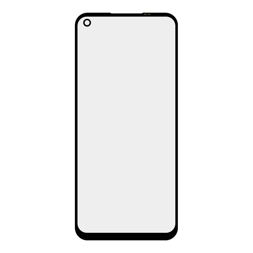 Стекло + OCA плёнка для переклейки Oppo A52 (черный)