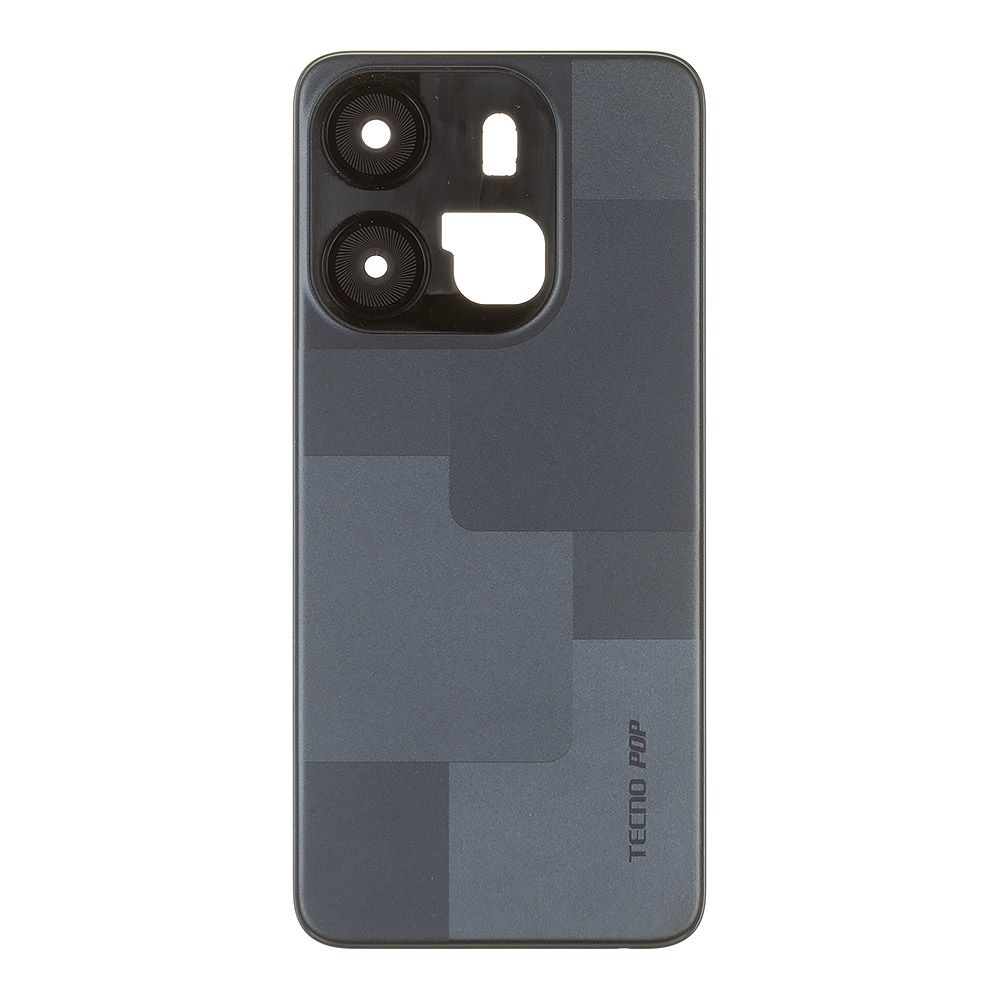 Задняя крышка для Tecno Pop 7 (BF6) (черный)