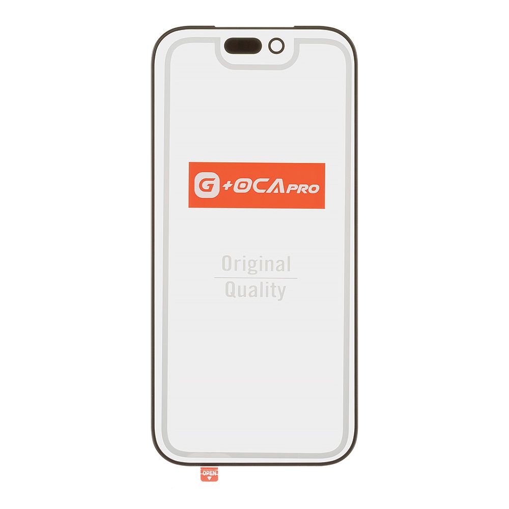G+OCA PRO стекло для IPhone 17 Pro олеофобное покрытие (черный)