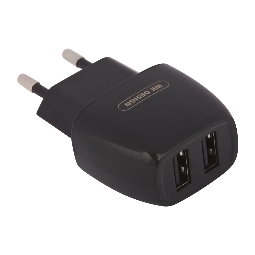 СЗУ WK Caddy WP-U05 2xUSB, 2.1А (черный)