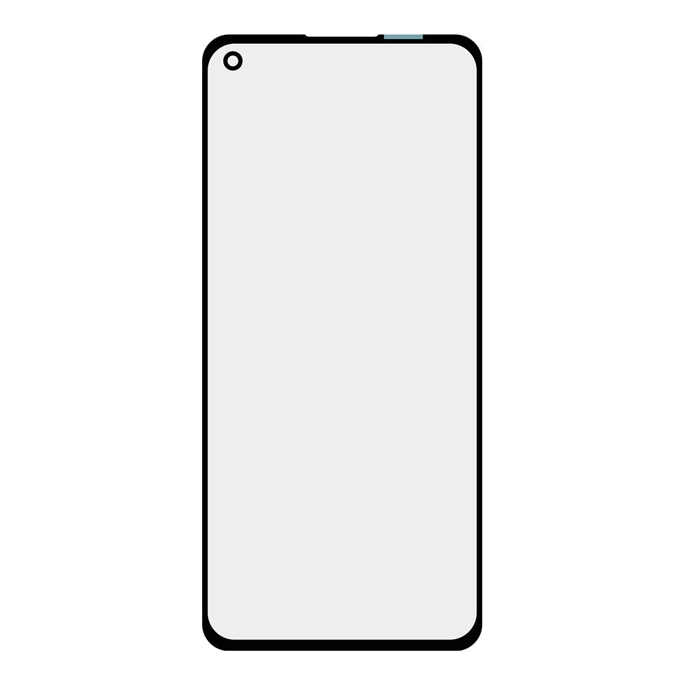 Стекло + OCA плёнка для переклейки OnePlus 8T (черный)