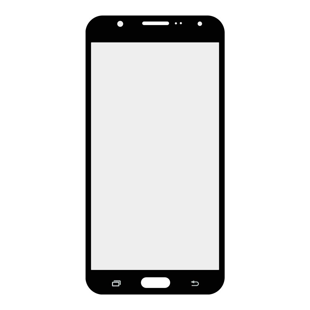 Стекло для переклейки Samsung  Galaxy J7 2015 (J700) (черный)