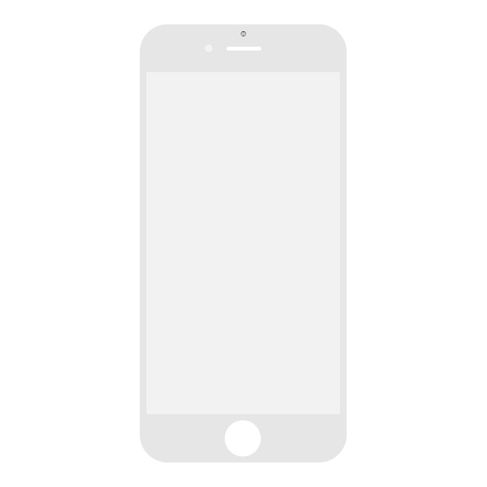 Стекло для iPhone 6\6s (белый)