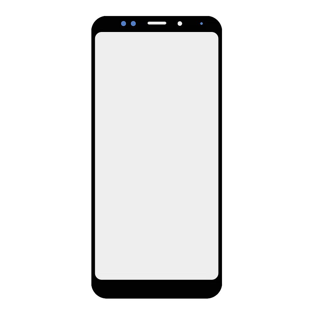 Стекло + OCA пленка для переклейки Xiaomi Redmi 5 Plus (черный)
