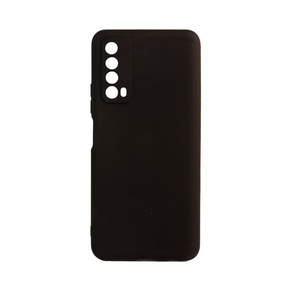 Силиконовый чехол "LP" для Huawei P Smart 2021 TPU (черный непрозрачный) европакет