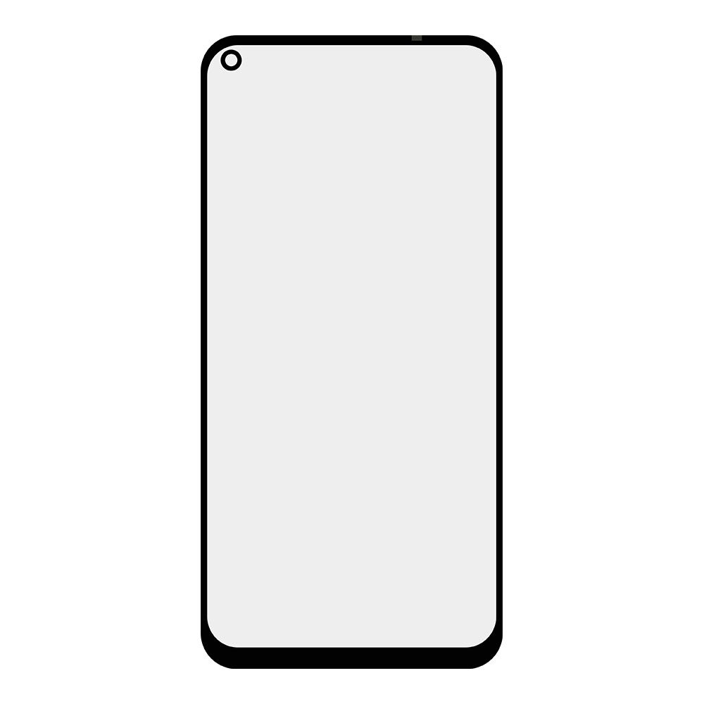 Стекло + OCA пленка для переклейки Vivo Y30 (черный)