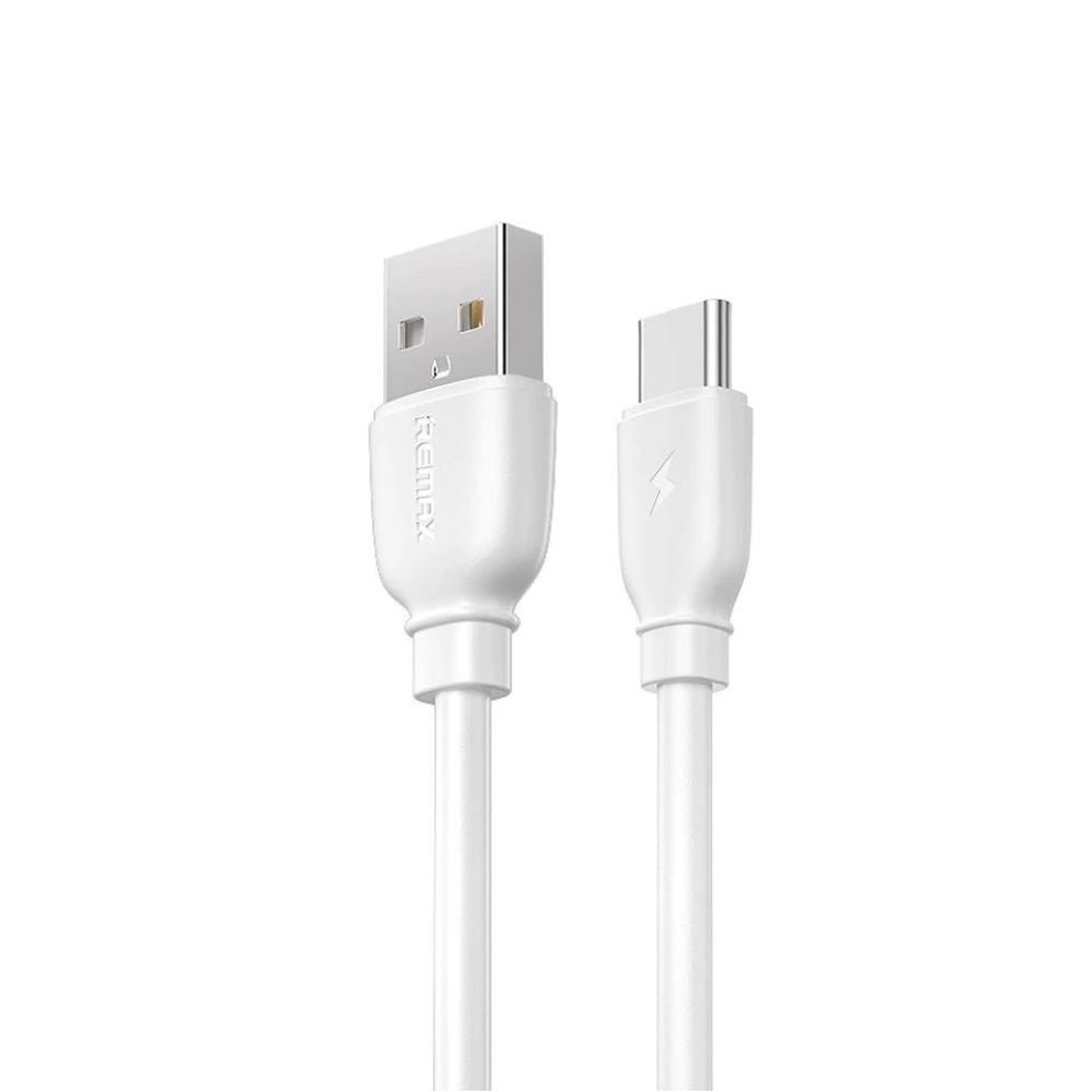 USB кабель REMAX RC-138a Suji Pro Type-C, 2.4А, 1м, TPE (белый)