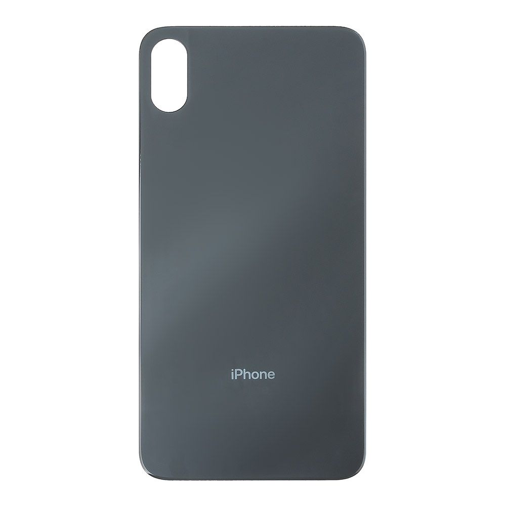 Задняя крышка для iPhone XS Max (черный)