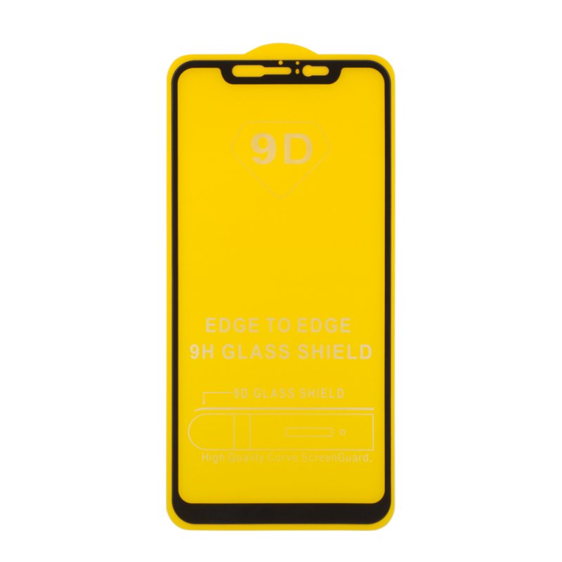 Защитное стекло Colorful Tempered Glass для Xiaomi Mi 8 Pro черная рамка