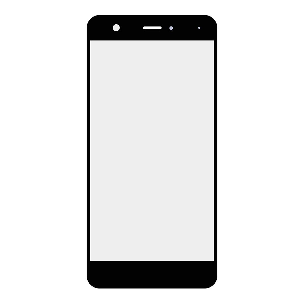Стекло + OCA плёнка для переклейки Huawei Nova (CAN-L11) (черный)