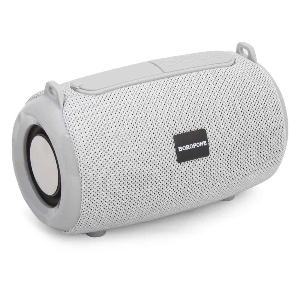 Bluetooth колонка BOROFONE BR4 Horizon Sports BT 5.0, 5W, AUX/microSD/USB/FM (серый)