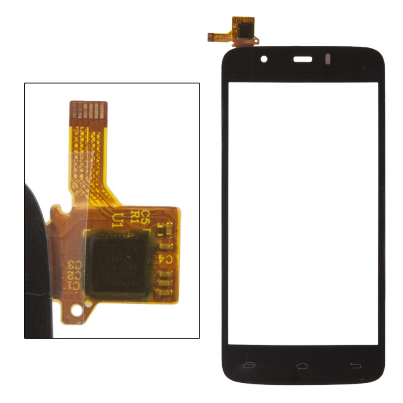 Тачскрин для Fly IQ4414 Evo Tech 3 Quad (черный)
