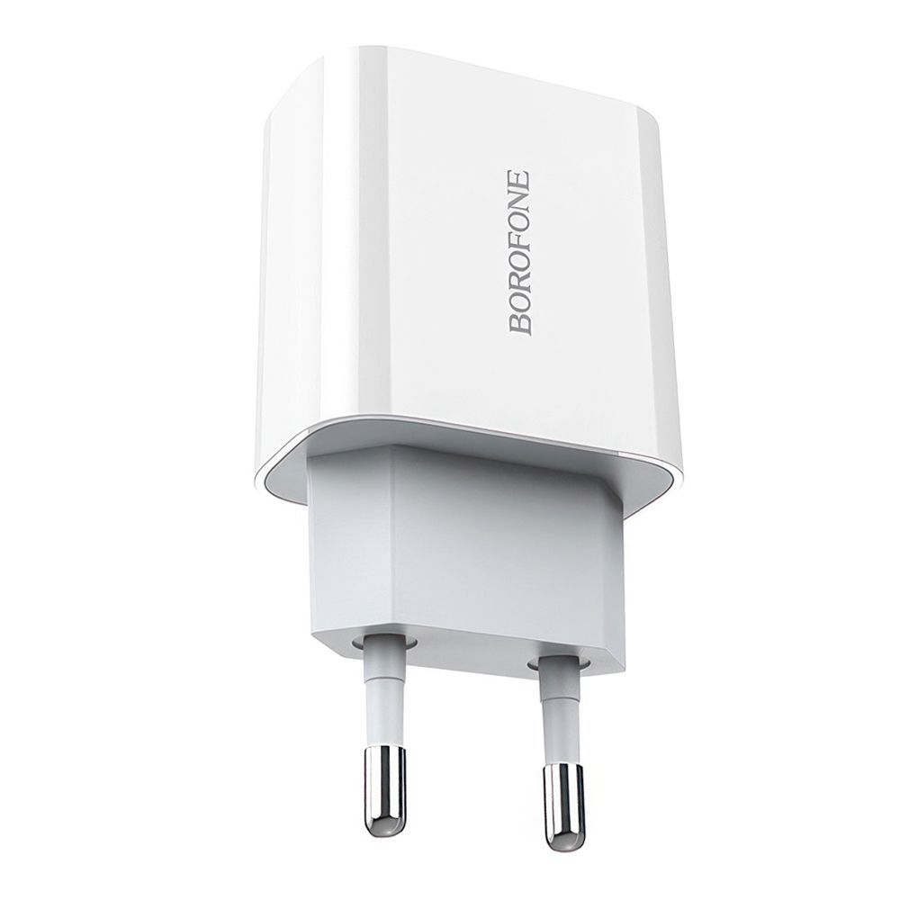 СЗУ BOROFONE BA38A Plus Speedy 1xUSB-C, 3А, PD20W, QC3.0 (белый)