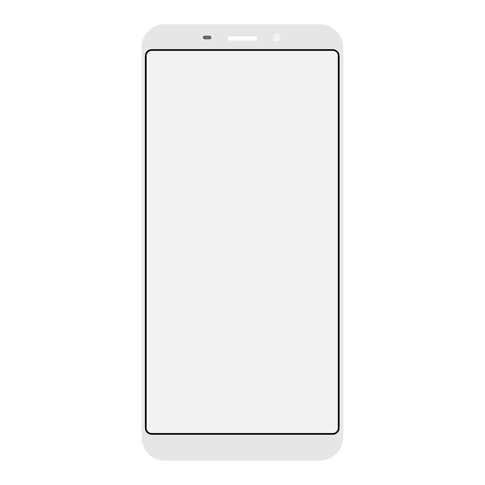 Стекло + OCA пленка для переклейки Meizu M6s (белый)
