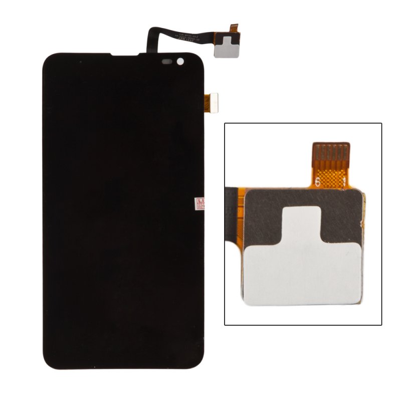 LCD дисплей для Fly IQ4514 Evo Tech 4 в сборе с тачскрином (черный)