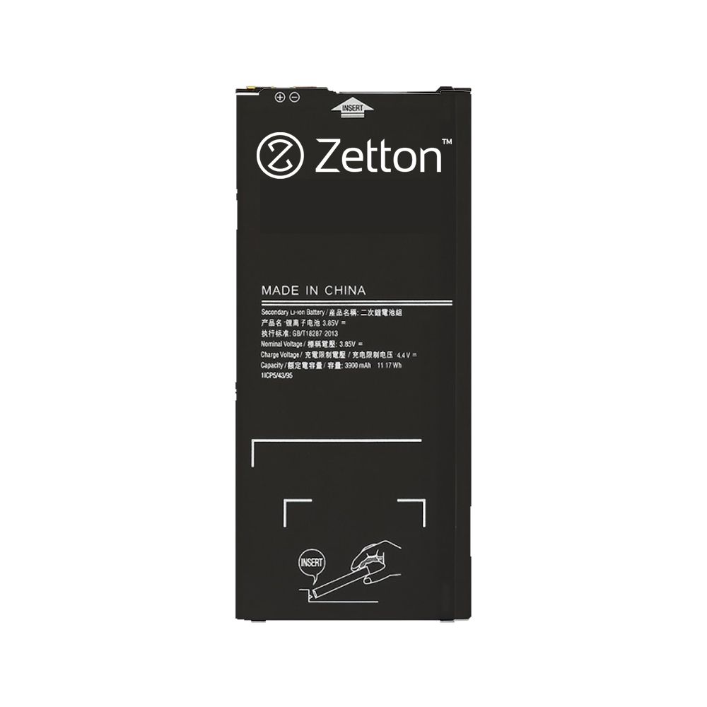 Аккумулятор (АКБ) Zetton для Samsung Galaxy A5 2016/A510/A5100 2900 mAh, Li-Ion аналог EB-BA510ABE