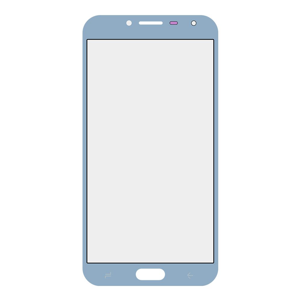 Стекло для переклейки Samsung Galaxy J4 2018 SM-J400F Blue