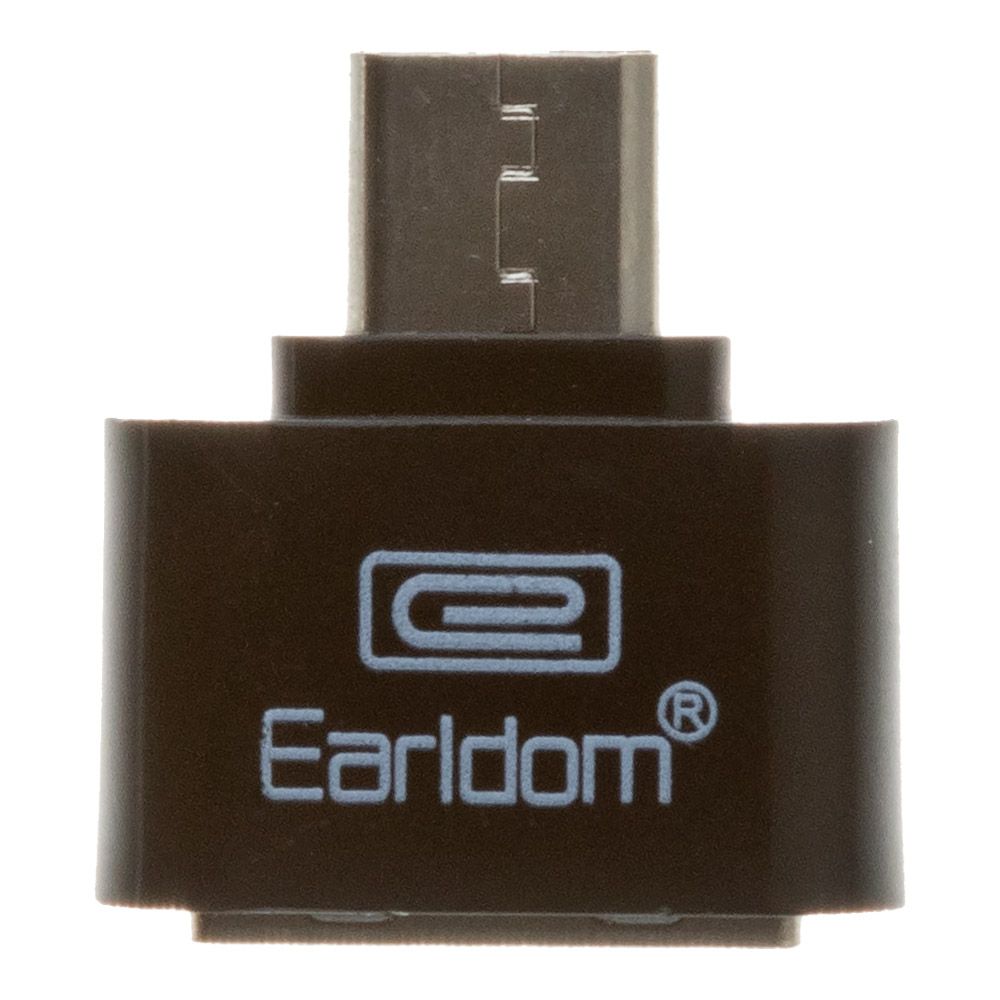 USB OTG Адаптер Earldom ET-OT03 MicroUSB (черный)