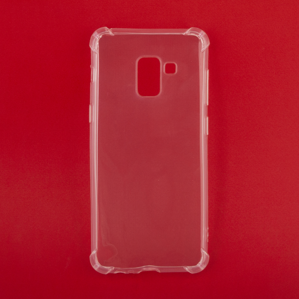 Силиконовый чехол "LP" для Samsung A8 SM-A530 ударопрочный TPU Armor Case (прозрачный) европакет