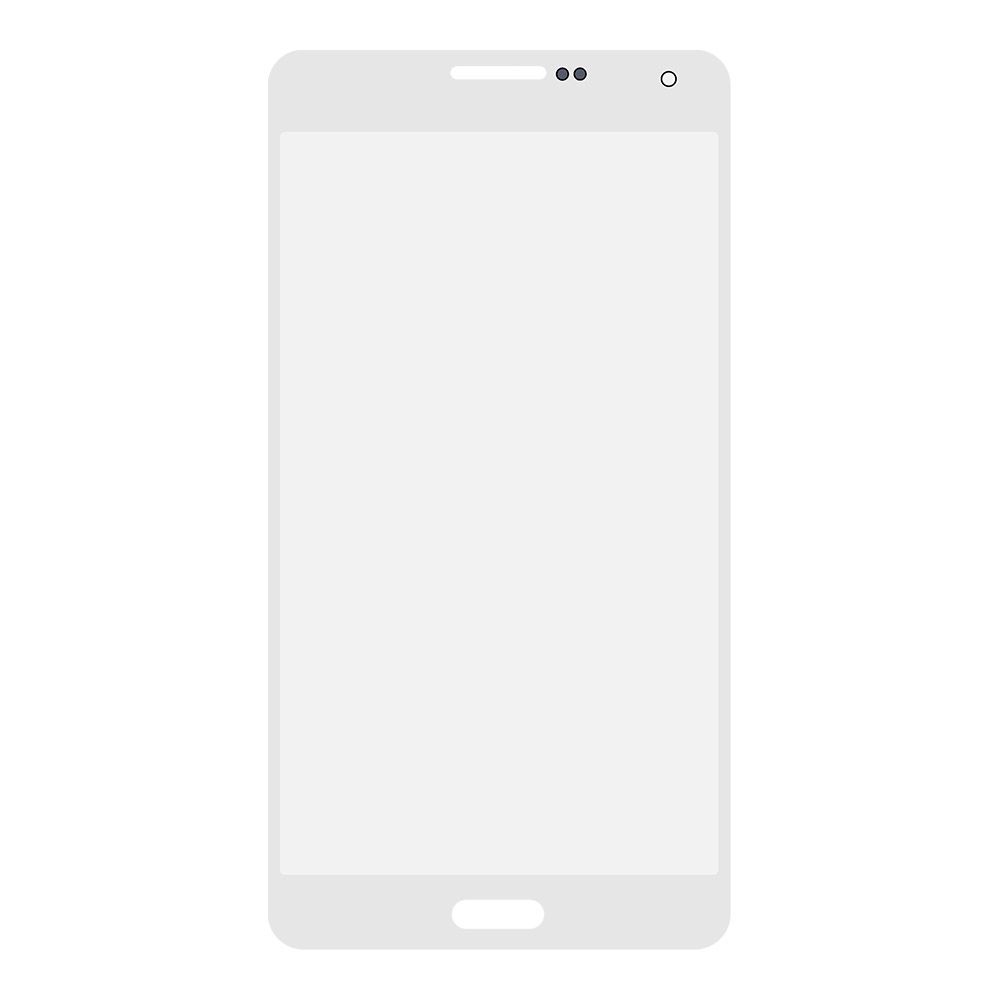 Стекло + OCA пленка для переклейки Samsung SM-A700 A7 (цвет белый)