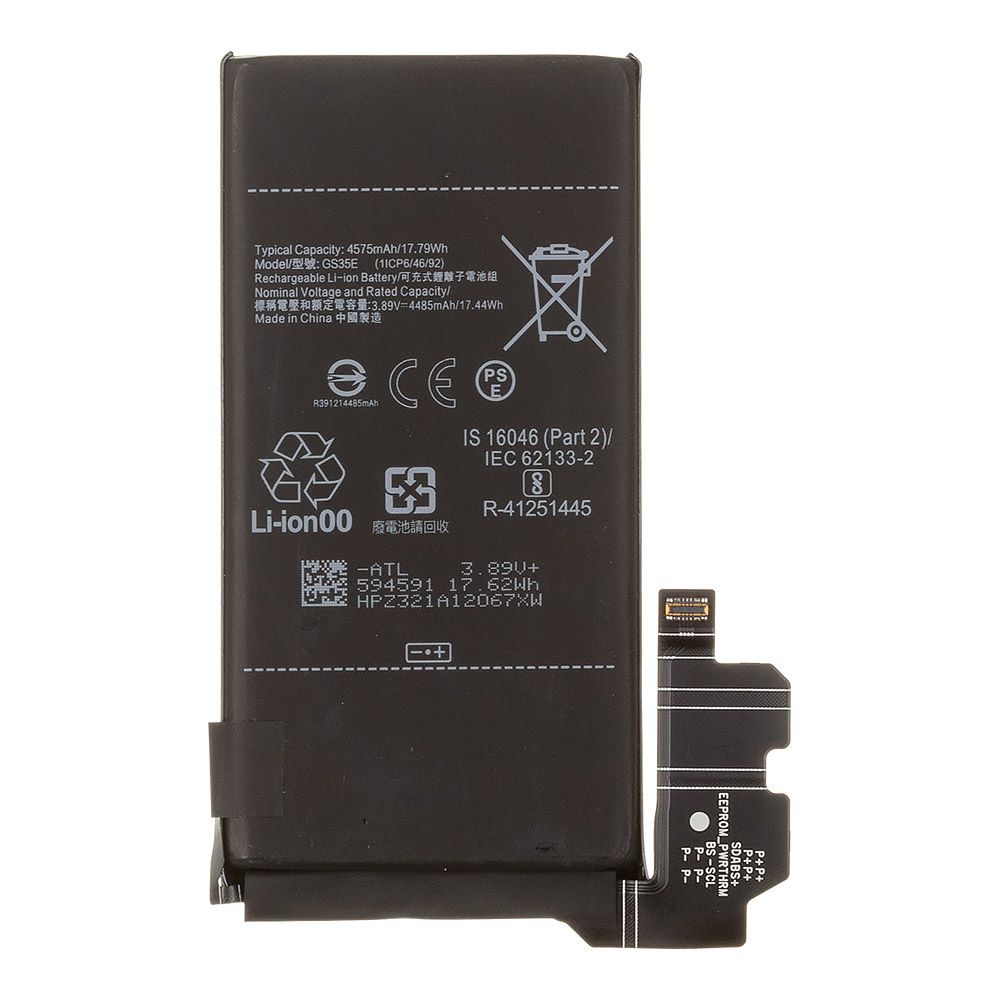 Аккумулятор (АКБ) Google Pixel 8 (GS35E) Filling Capacity