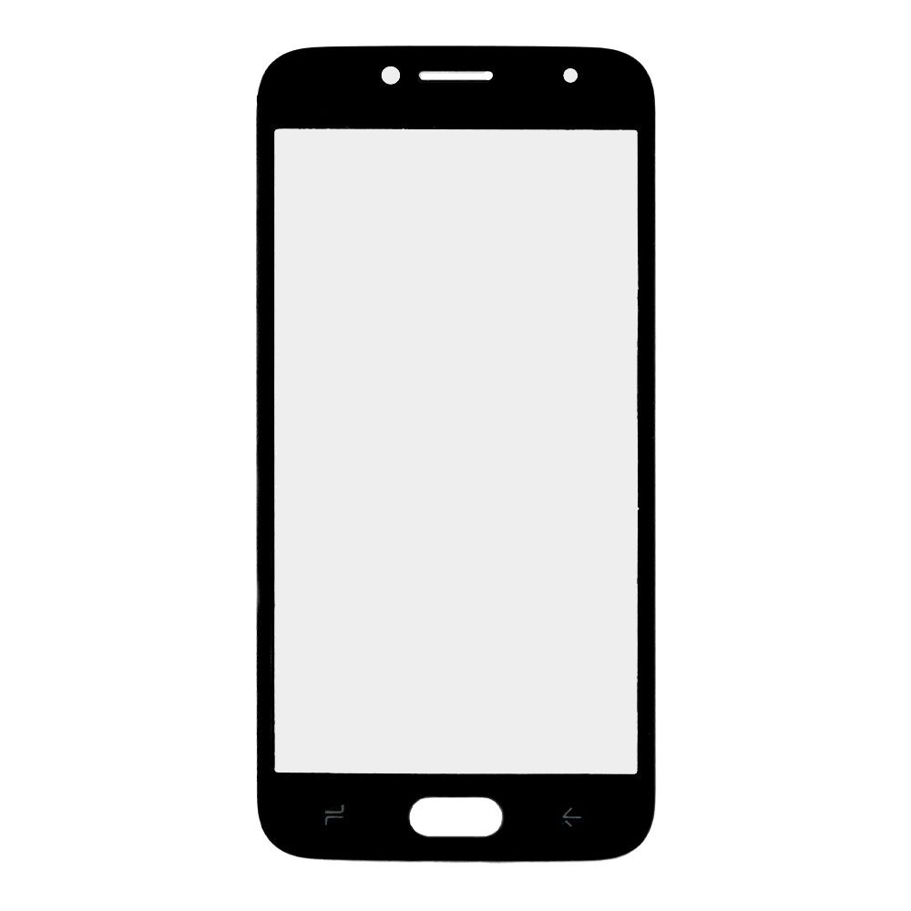 Стекло + OCA плёнка для переклейки Samsung J250F Galaxy J2 (2018) (черный)