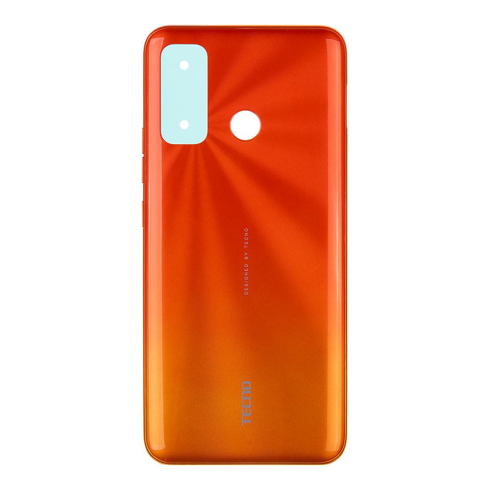 Задняя крышка для Tecno Spark 5 (оранжевый)