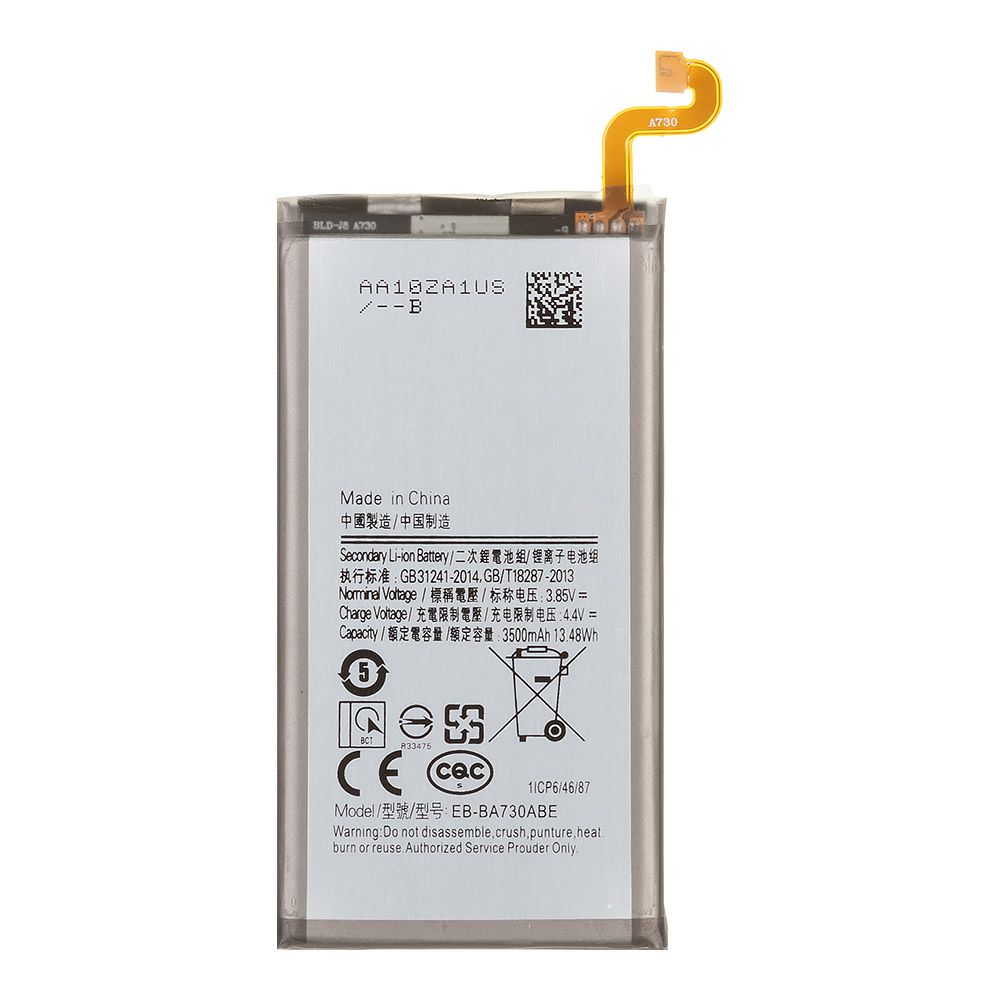 Аккумулятор (АКБ) Samsung (EB-BA730ABE) A730F/A8+ 2018 100% Filling Capacity