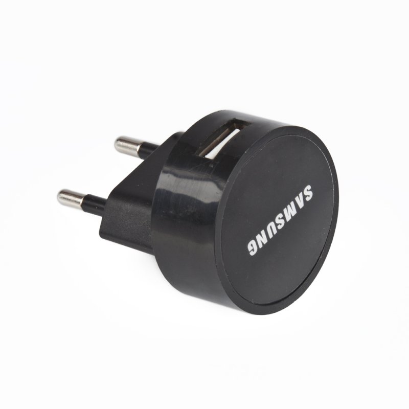 СЗУ 1 USB выход 1А с логотипом Samsung (черная/коробка)
