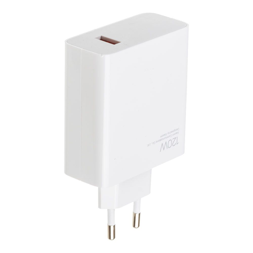 Сетевое зарядное устройство Xiaomi Mi Charger EU 120W MDY-13-EE без упаковки (белое)