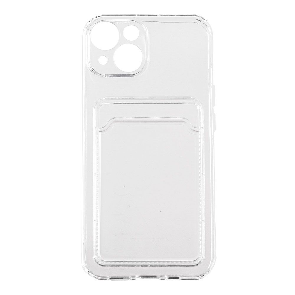 Силиконовый чехол для iPhone 14 карман для карт