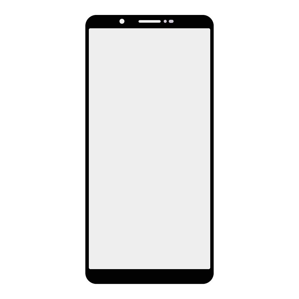 Стекло для переклейки Vivo Y71 (черный)