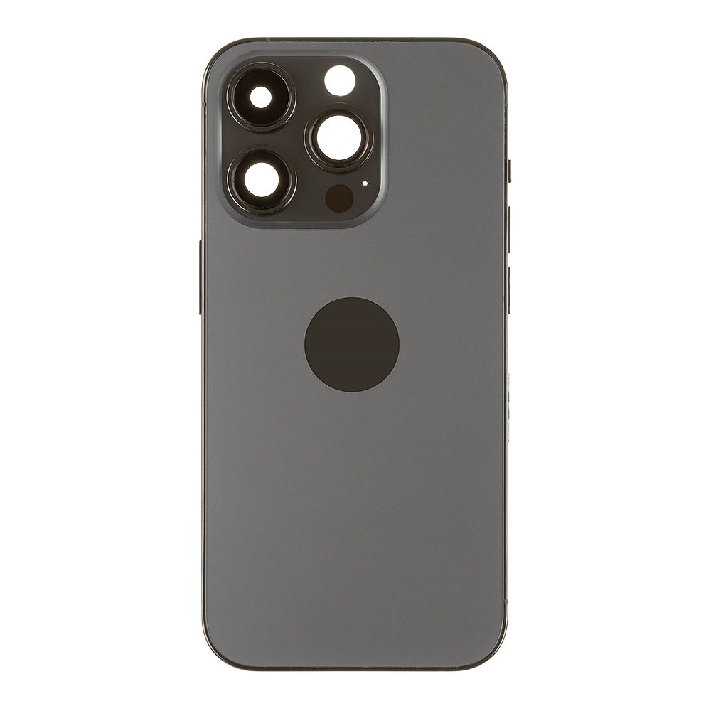 Корпус для Apple iPhone 14 Pro в сборе со шлейфами (черный)