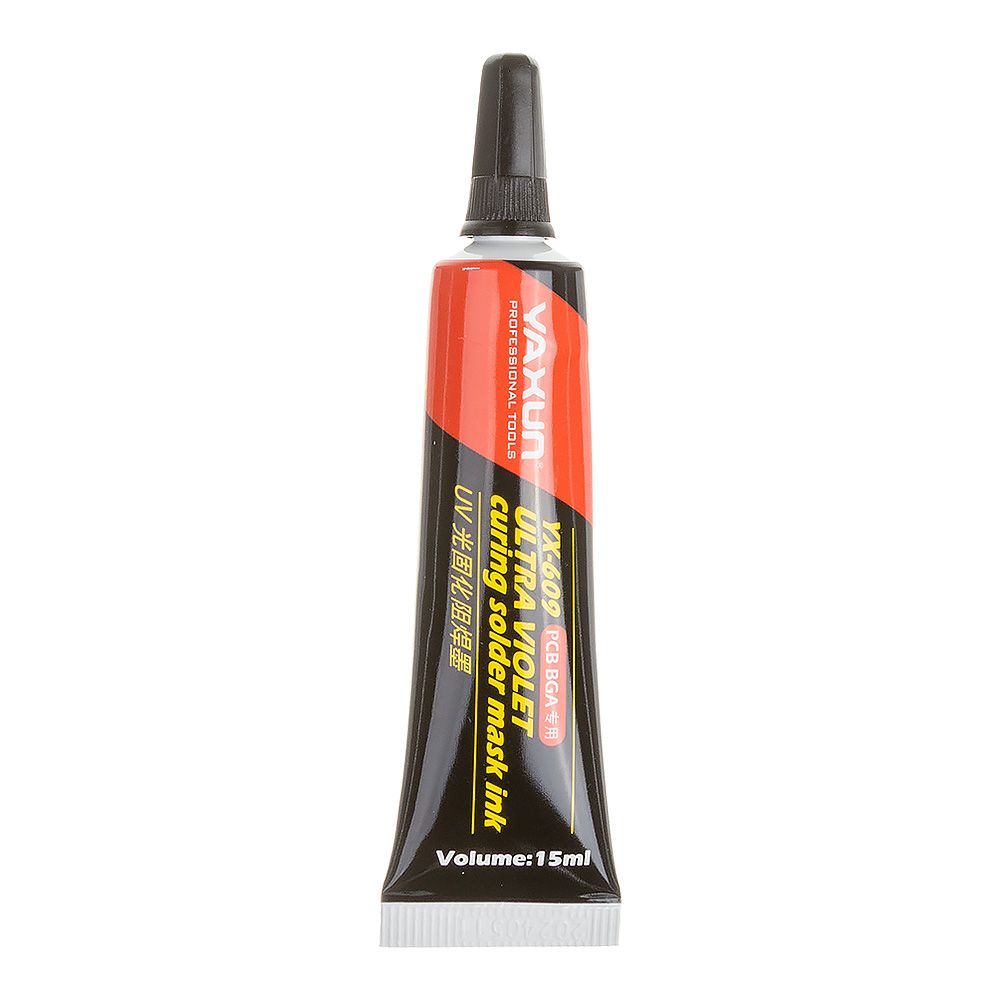 Клей УФ YAXUN YX-609 UV Mask Ink (зеленый, 15 мл.)