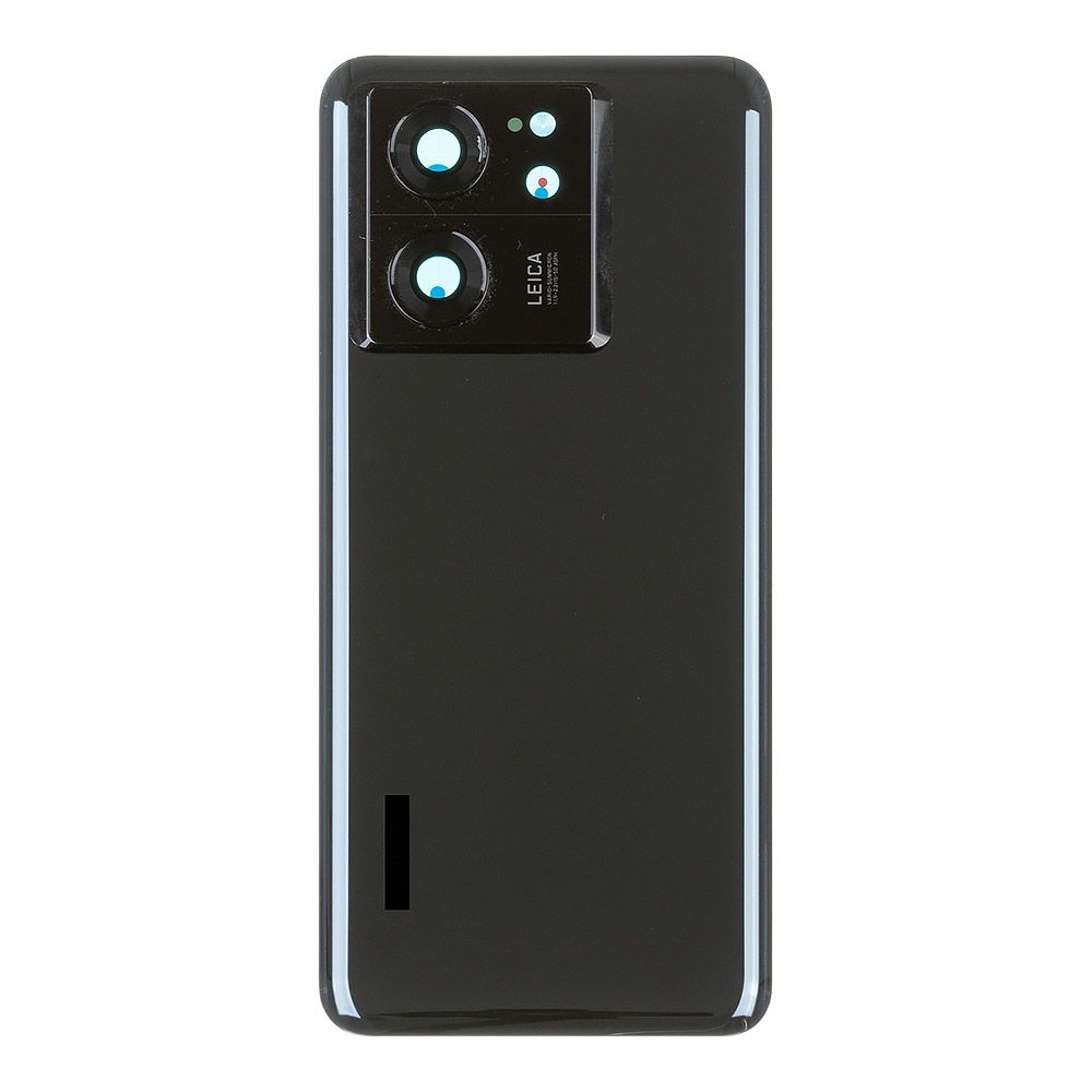 Задняя крышка для Xiaomi 13T/13T Pro (2306EPN60G/23078PND5G) со стеклом камеры (черный)