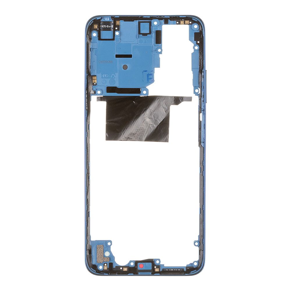 Средняя часть для Xiaomi Redmi Note 11/11S 4G (2201117TY/2201117SY) (синий)