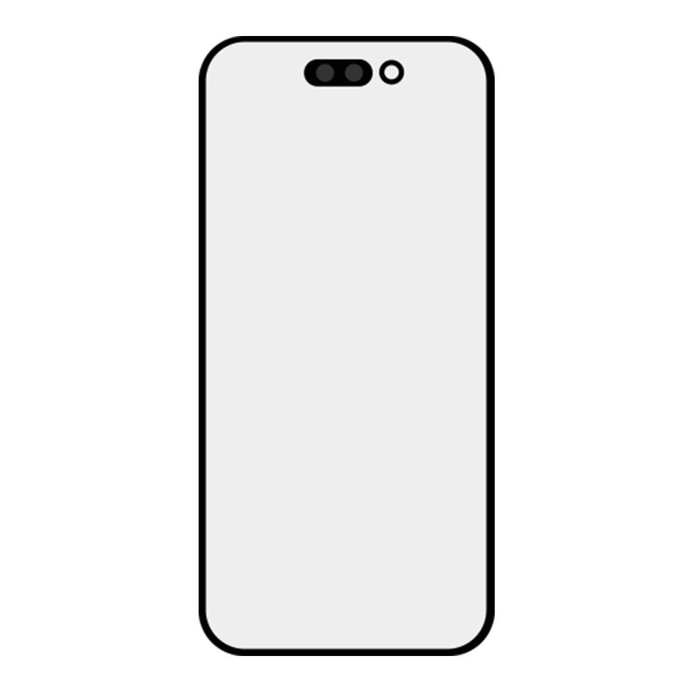 G+OCA PRO стекло для IPhone 15 Pro Max олеофобное покрытие (черный)