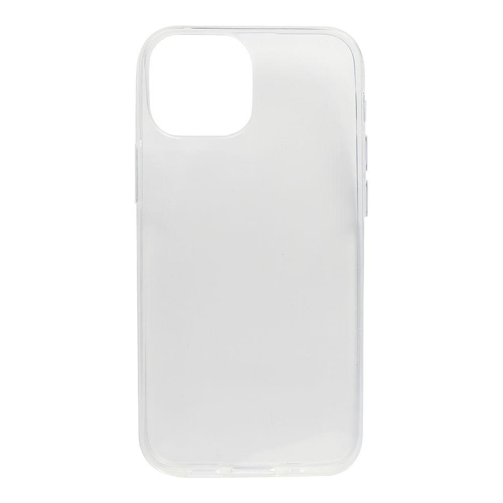 Силиконовый чехол "LP" для iPhone 13 mini TPU (прозрачный) коробка