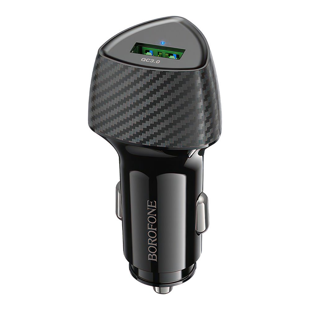 АЗУ BOROFONE BZ31 Solid 1xUSB QC3.0, 3A (черный)